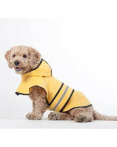 Fashion Pet Rainy Day Slicker Yellow 1ea/MD