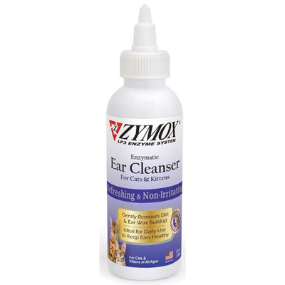 Zymox Enzymatic Ear Cleanser for Cats & Kittens 1ea/4 oz