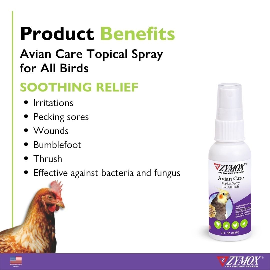 Zymox Avian Care Topical Solution Spray 1ea/2 oz