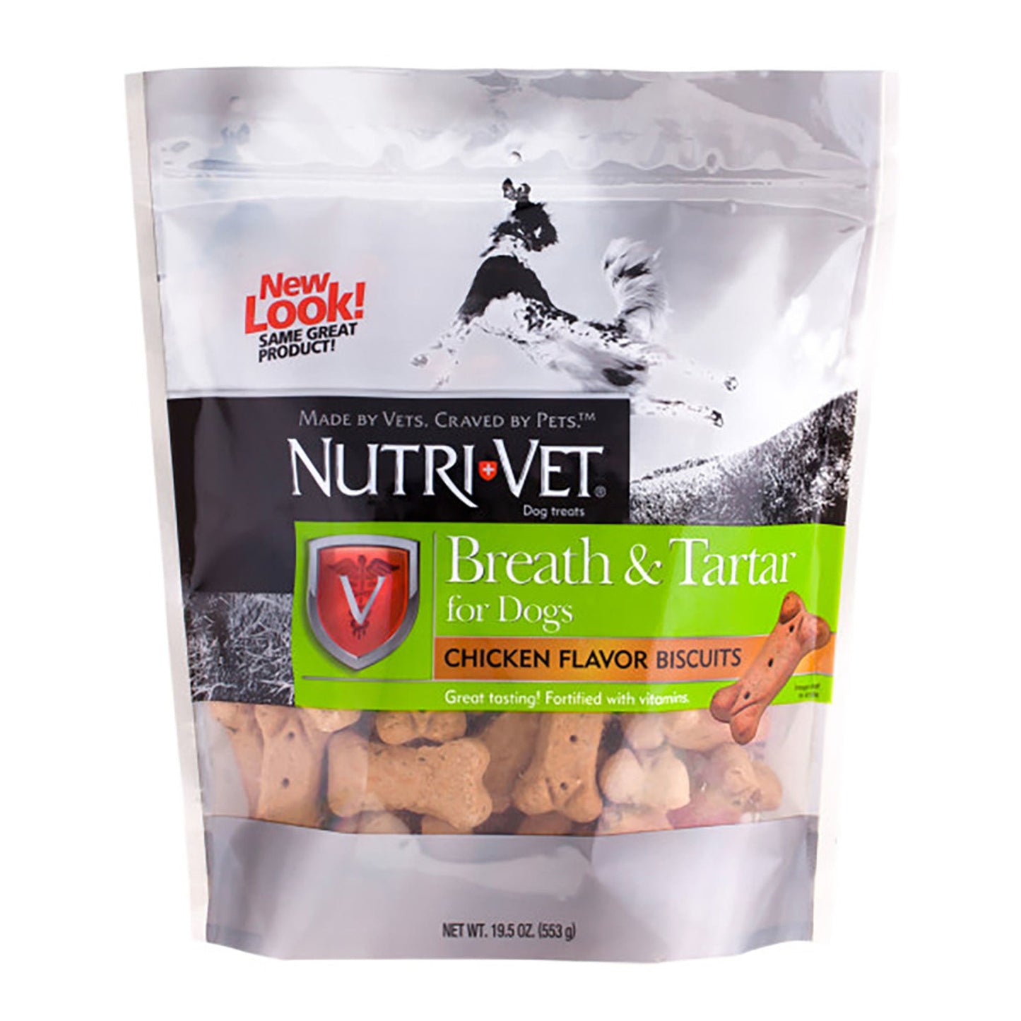 Nutri-Vet Breath & Tarter Dog Biscuits Chicken 1ea/19.5 oz