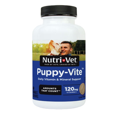 Nutri-Vet Puppy-Vite Liver Chewables 1ea/60 ct