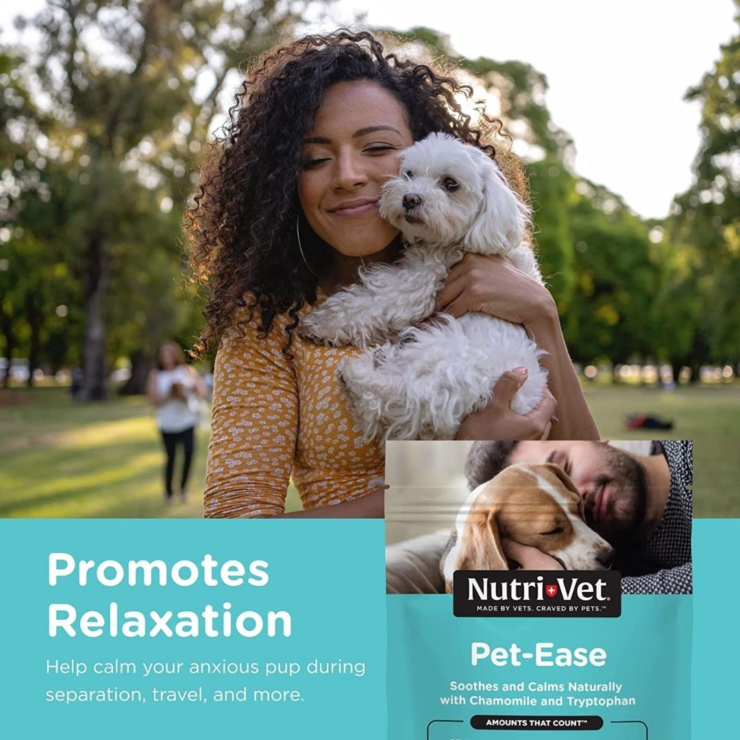 Nutri-Vet Pet-Ease soft Chews for Dogs 1ea/170 g