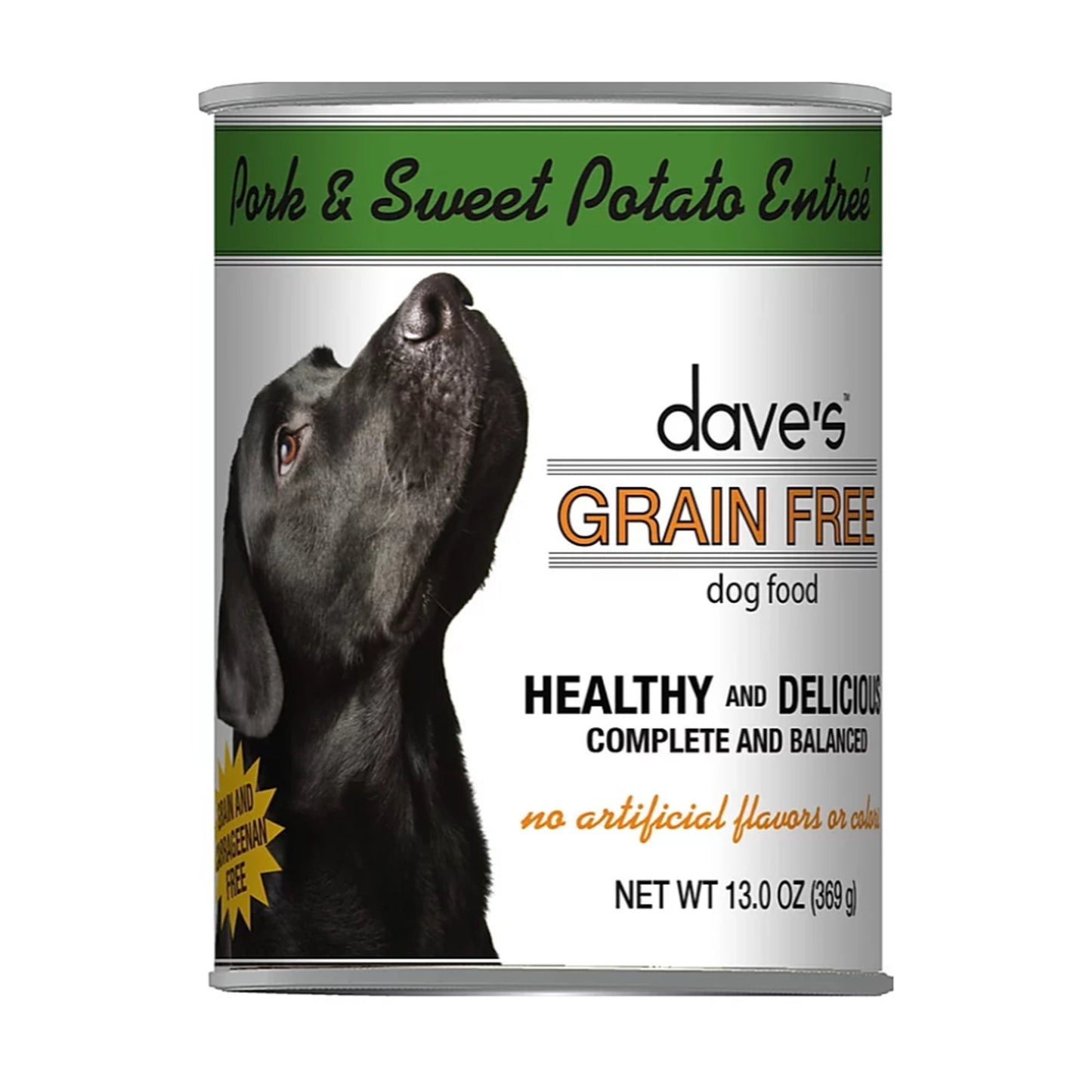 Daves Pet Food Dog Grain Free Pork And Sweet Potato 13.2oz. (Case of 12)