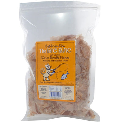 Cat-Man-Doo The Big Bag - 4Oz. Extra Large Dried Bonito Flakes