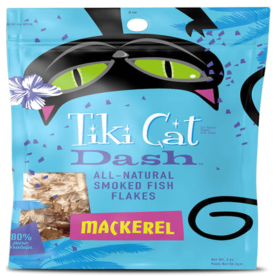 Tiki Pets Cat After Dark Flakes Mackerel 2oz. (Case of 5)