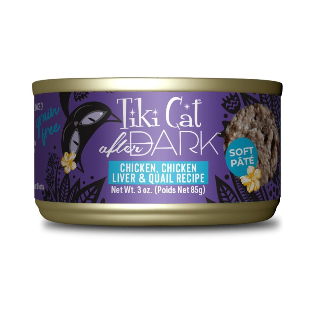 Tiki Pet Cat After Dark Pate Chicken 3Oz (12 per unit)