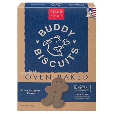 Cloud Star Buddy Biscuits Bacon-Cheese 16oz.
