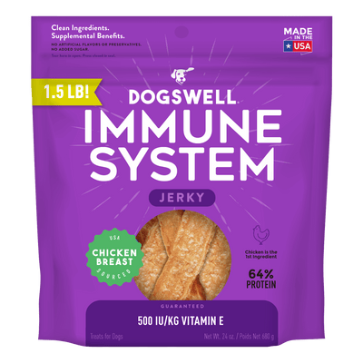 Dogswell Immunity & Defense Grain-free Jerky Dog Treat Regular Chicken 1ea/24 oz