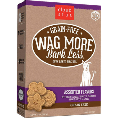 Wagmore Dog Grain Free Baked Assorted 14oz.