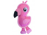 Outward Hound Invincibles Dog Toy Fire Biterz Flamingo 1ea/SM