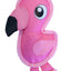 Outward Hound Invincibles Dog Toy Fire Biterz Flamingo 1ea/SM