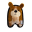 Outward Hound Invincibles Puppy Dog Toy Brown 1ea/XS