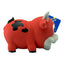 Petsport USA NaturFlex Natural Latex Rubber Dog Toy Bull, 1ea/12 in, Jumbo