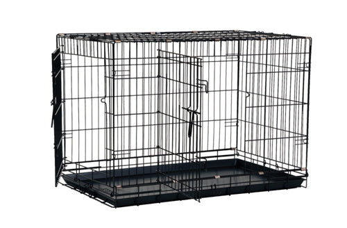 Precision Pet Products 2 Door Great Crate for Dog Black 1ea/42 in