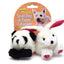 Booda Squatter Panda/Rabbit Small Dog & Puppy Toy Multi-Color 1ea/SM, 2 pk