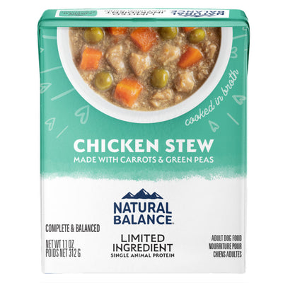 Natural Balance Pet Foods L.I.D. Stew Wet Dog Food Chicken Stew 11oz. (Case of 12)
