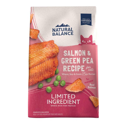 Natural Balance Pet Foods L.I.D. Dry Cat Food Green Pea & Salmon 1ea/4 lb