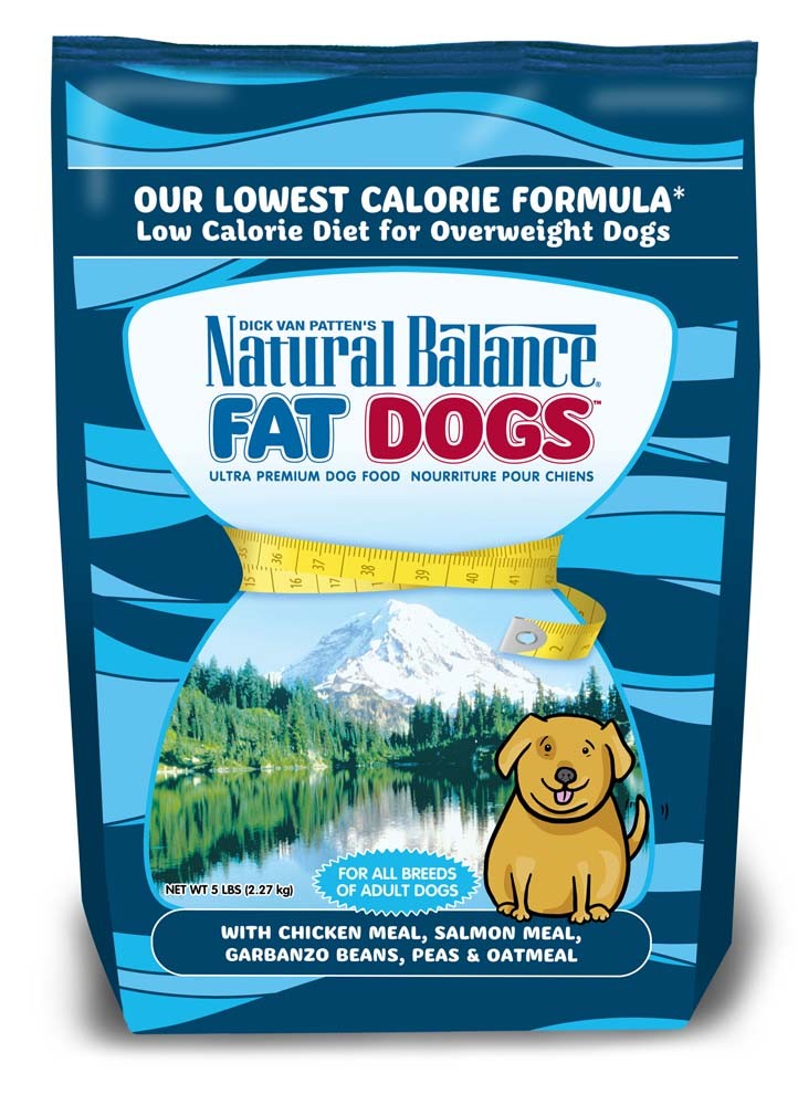 Natural Balance Pet Foods Ultra Fat Dogs Low Calorie Dry Dog Food Chicken & Salmon 1ea/5 lb