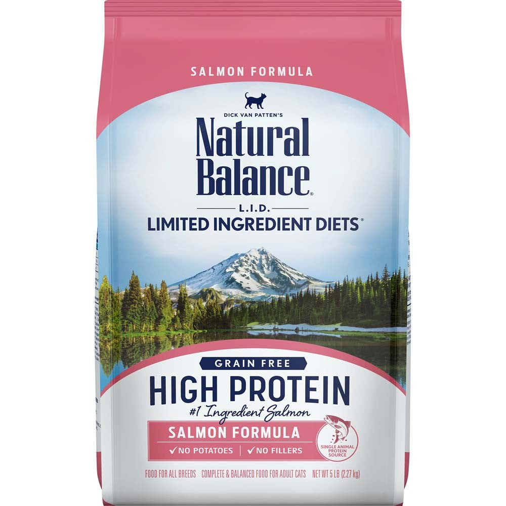 Natural Balance Pet Foods L.I.D. High Protein Dry Cat Food Salmon 1ea/5 lb