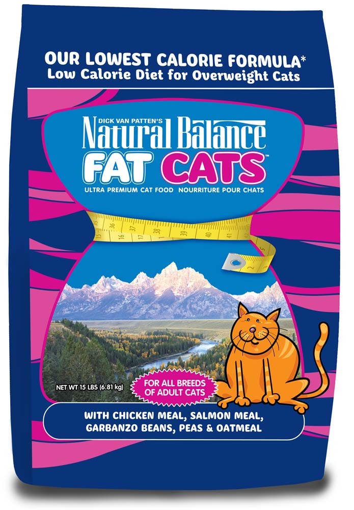 Natural Balance Pet Foods Targeted Nutrition Fat Cats Low Calorie Dry Cat Food Chicken & Salmon 1ea/15 lb