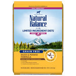 Natural Balance Pet Foods L.I.D. Small Breed Bites Dry Dog Food Duck & Potato 1ea/12 lb