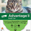 Advantage II Cat Small Orange 6-Pack (Case of 6)
