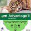 Advantage II Cat Large Purple 6-Pack (Case of 6)