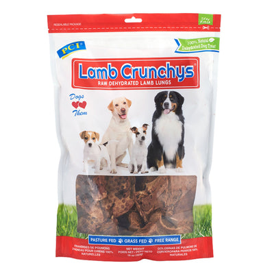 Pci Lamb Crunchy 1Lb 100% Lamb Lung