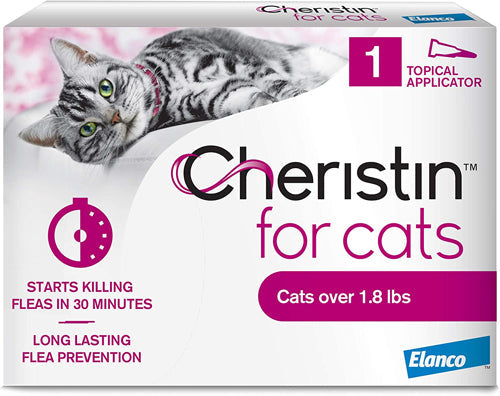 Cheristin Topical Squeeze-On Flea Treatment for Cats 1ea/1 pk