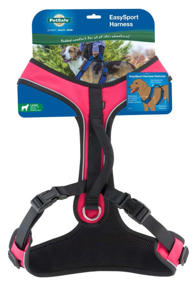 EasySport Comfortable Dog Harness Pink 1ea/LG