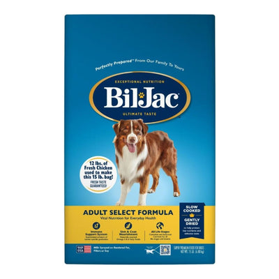 Bil-Jac Select Adult Dog Food Chicken 15Lbs.