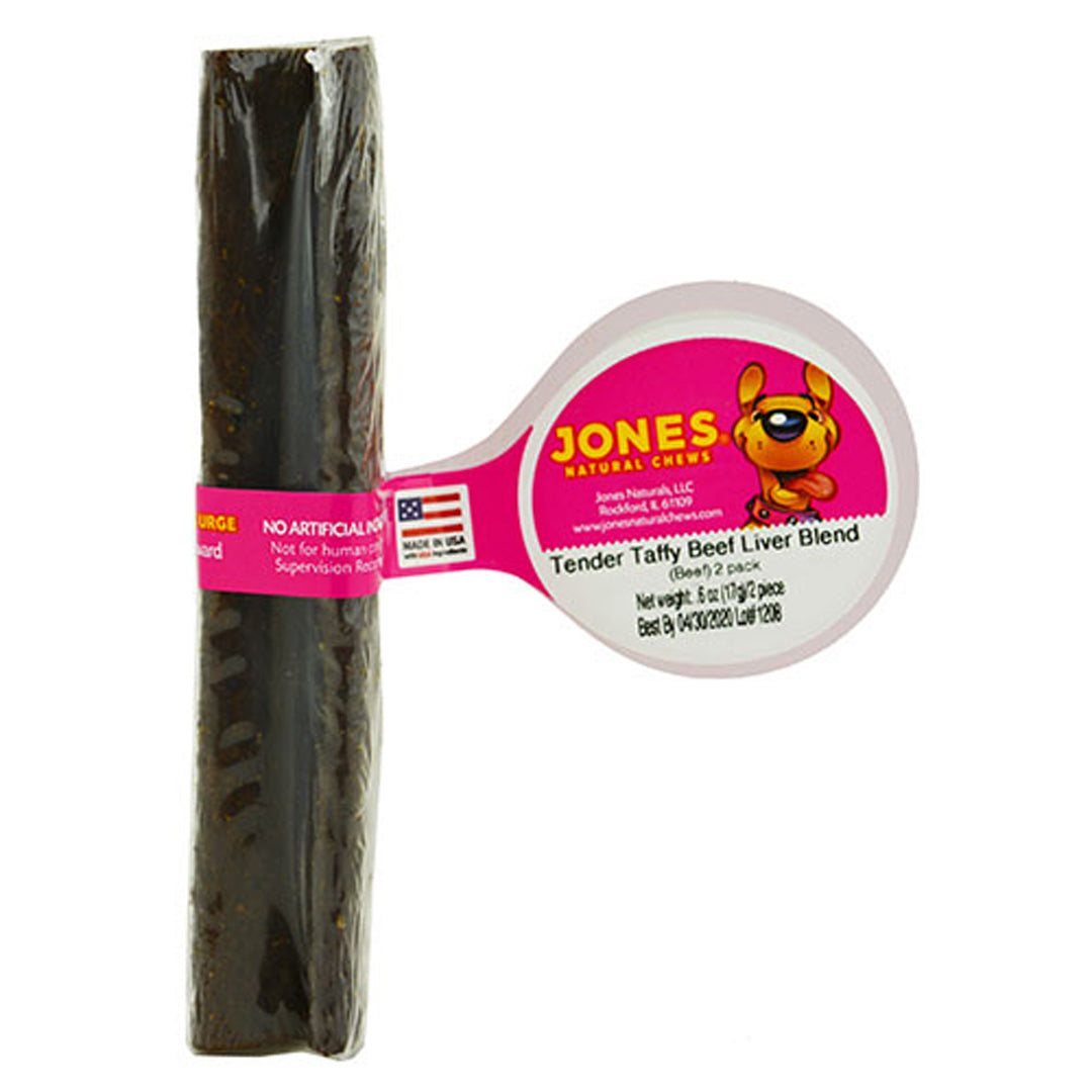 **Jones Tender Taffybeef Liver 5Inch 8oz./12