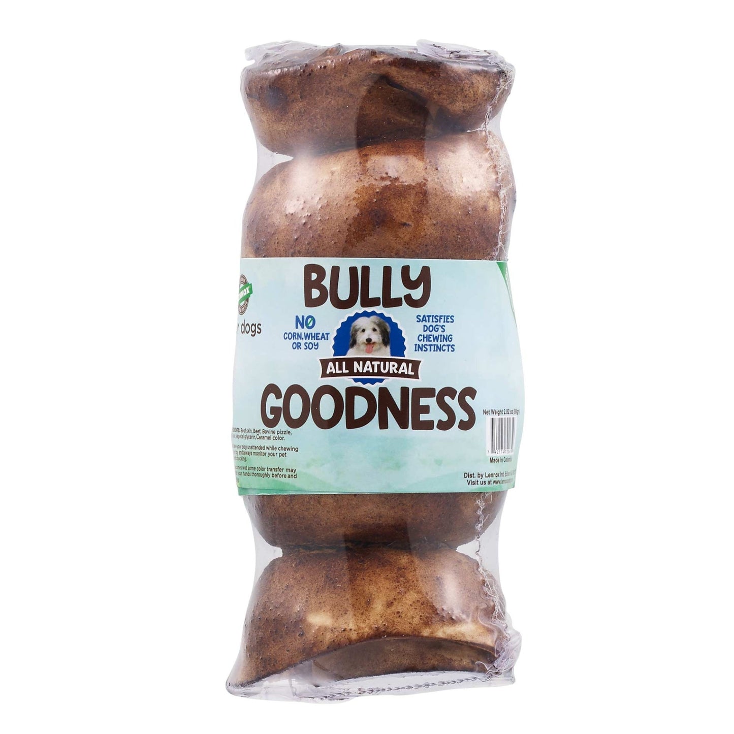 Lennox Bully Goodness Beef Skin S Log 6" (Case of 28)