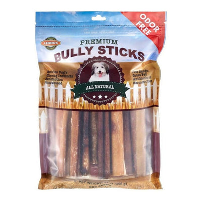 Lennox 6" Bully Sticks 1Lb Natural