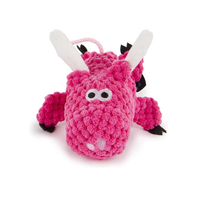 Godog Just For Me Flying Pig Dog Toy Pink Mini