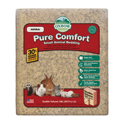 Oxbow Animal Health Pure Comfort Small Animal Bedding Natural 1ea/56 l