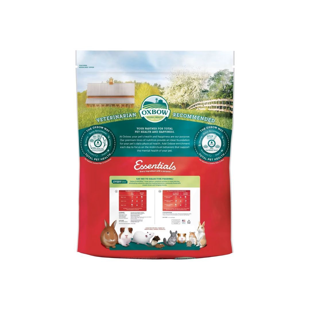 Oxbow Animal Health Essentials Hamster & Gerbil Food 1ea/15 lb