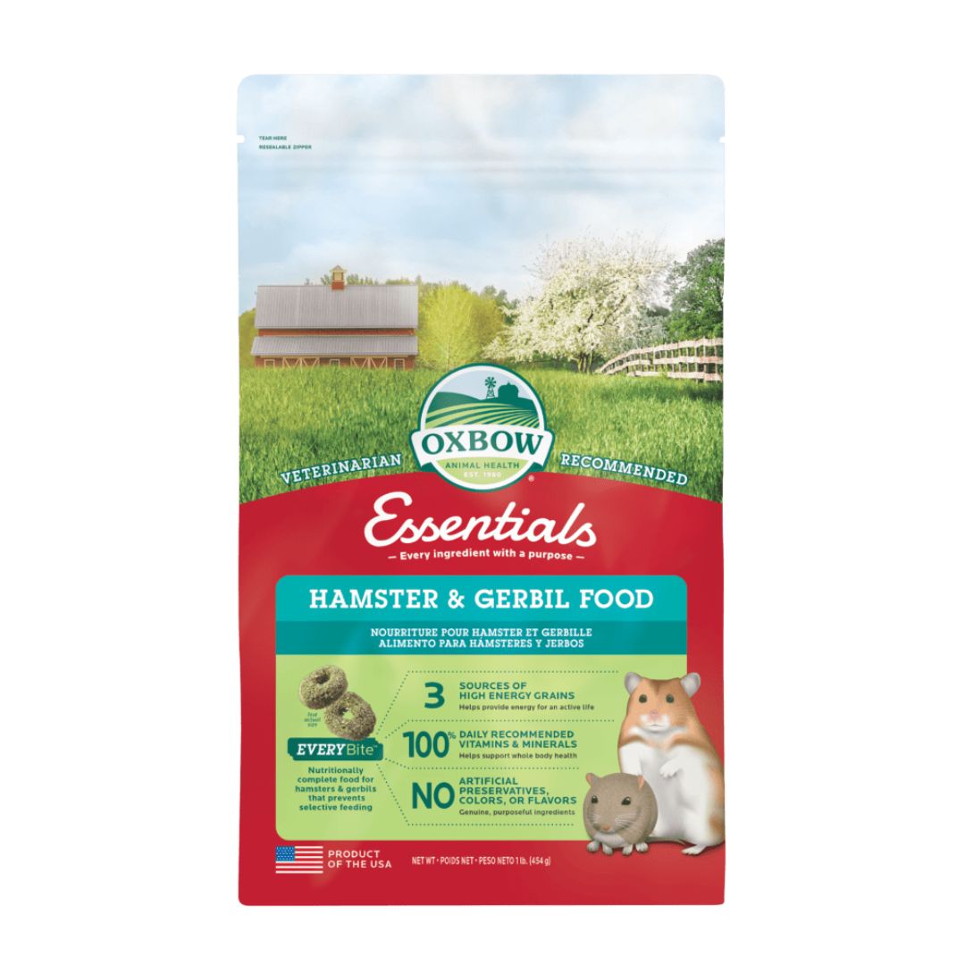 Oxbow Animal Health Essentials Hamster & Gerbil Food 1ea/1 lb