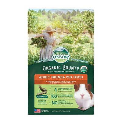 Oxbow Animal Health Organic Bounty Adult Guinea Pig Food 1ea/3 lb