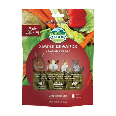 Oxbow Animal Health Simple Rewards Veggie Small Animal Treats 1ea/3 oz