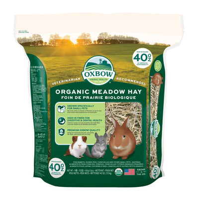 Oxbow Animal Health Organic Meadow Hay Small Animal Treat 1ea/40 oz
