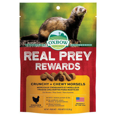 Oxbow Small Animal Real Prey Rewards Treat Chicken 3oz.