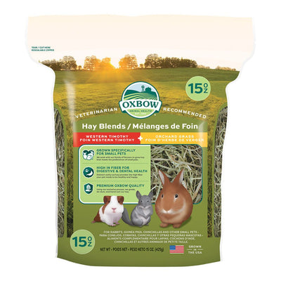 Oxbow Small Animal Blend Timothy & Orchard Hay 15oz.