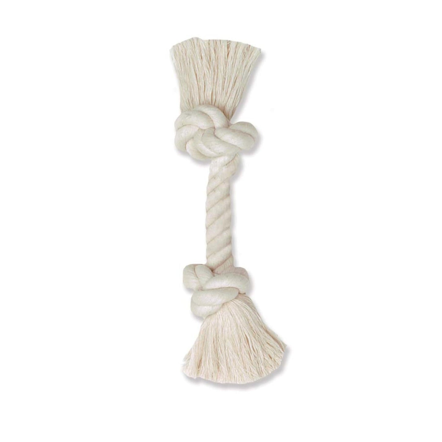 Mammoth Pet Products 100% Cotton Rope Bone Dog Toy White 1ea/16 in, XL