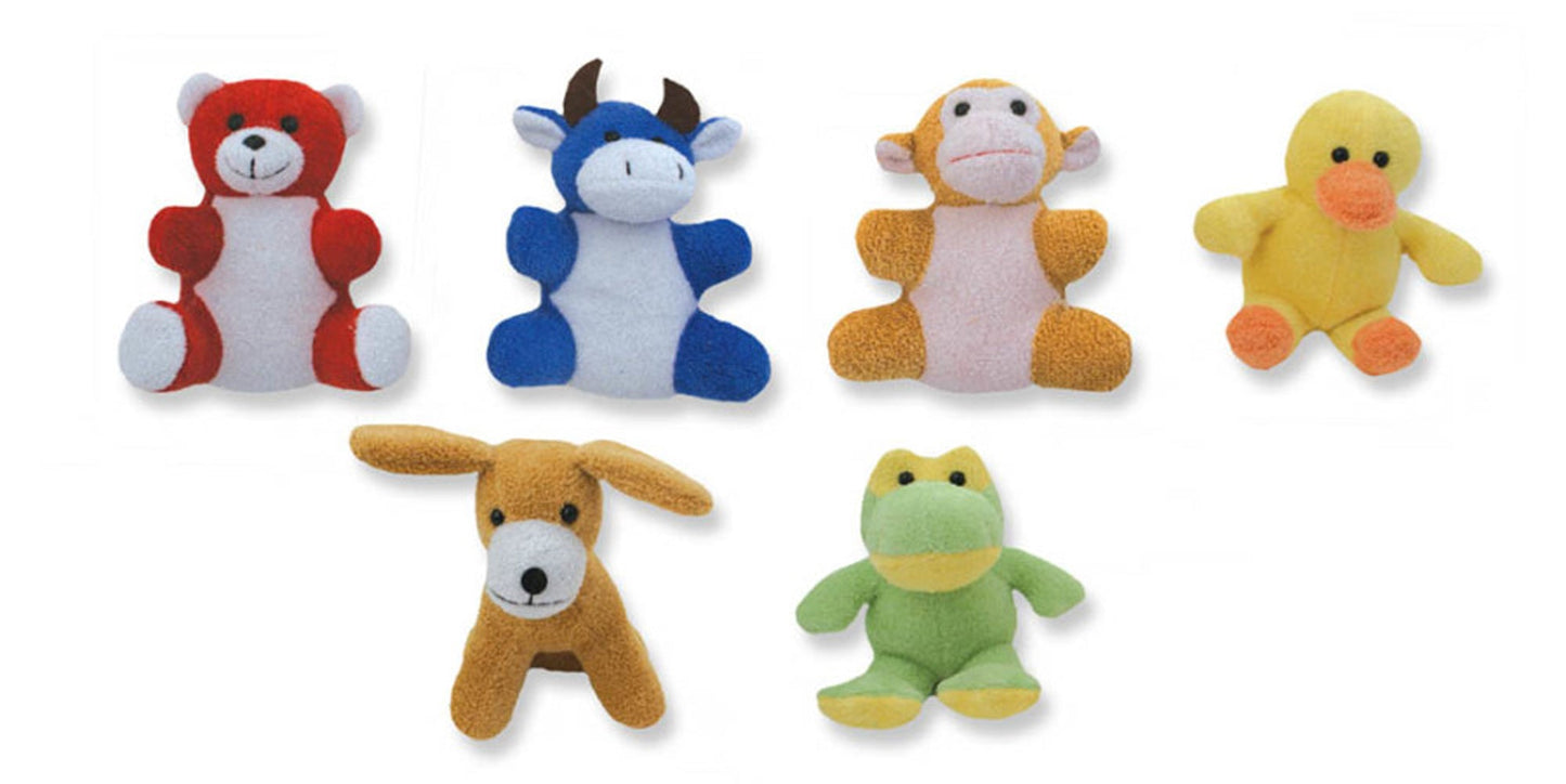 Mammoth Pet Products Terry Cloth Animal Cuties Dog Toys Assorted 1ea