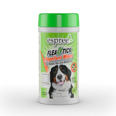 Espree Flea and Tick Repellent Wipes for Dogs 1ea/8 oz, 50 ct