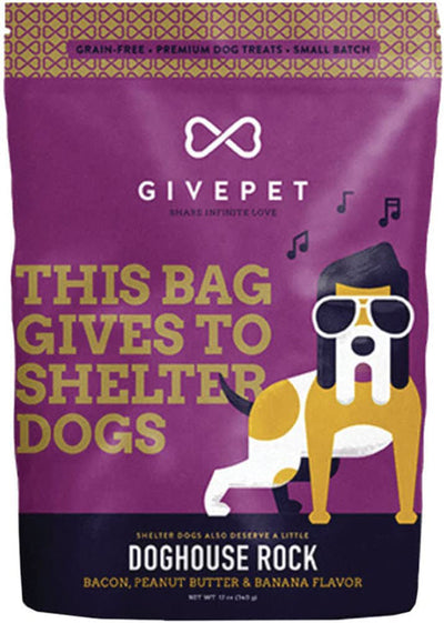 Givepet Dog Doghouse Rock 11oz.