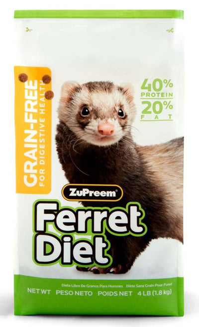 ZuPreem Grain-Free Ferret Diet Dry Food 1ea/4 lb
