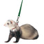 Marshall Pet Products Ferret Harness and Lead Set Black 1ea