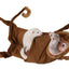 Marshall Pet Products Ferrets Hangin' Monkey Hammock Brown 1ea